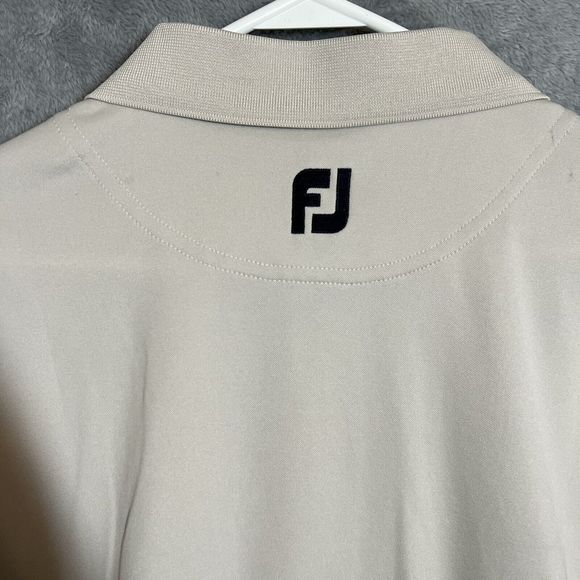 Footjoy FJ Mens Size XL Striped Stretch S/S Performance Golf Polo Shirt Lot of 2 - Picture 13 of 16